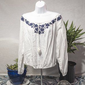 Hollister Peasant Top